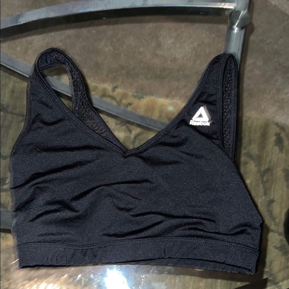 Reebok Black Performance Sports Bra